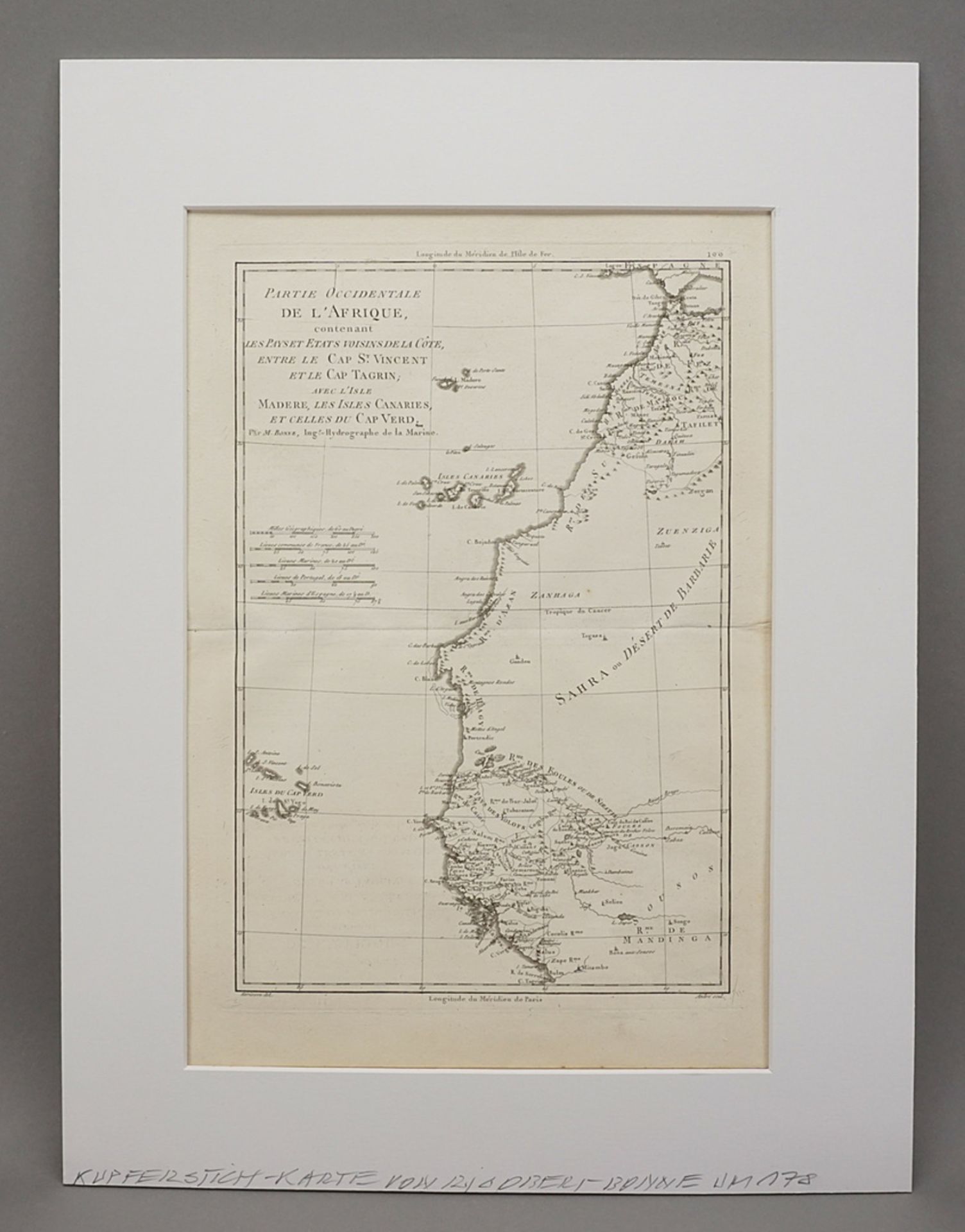 André, Map of the West Coast of Africa - Image 2 of 3