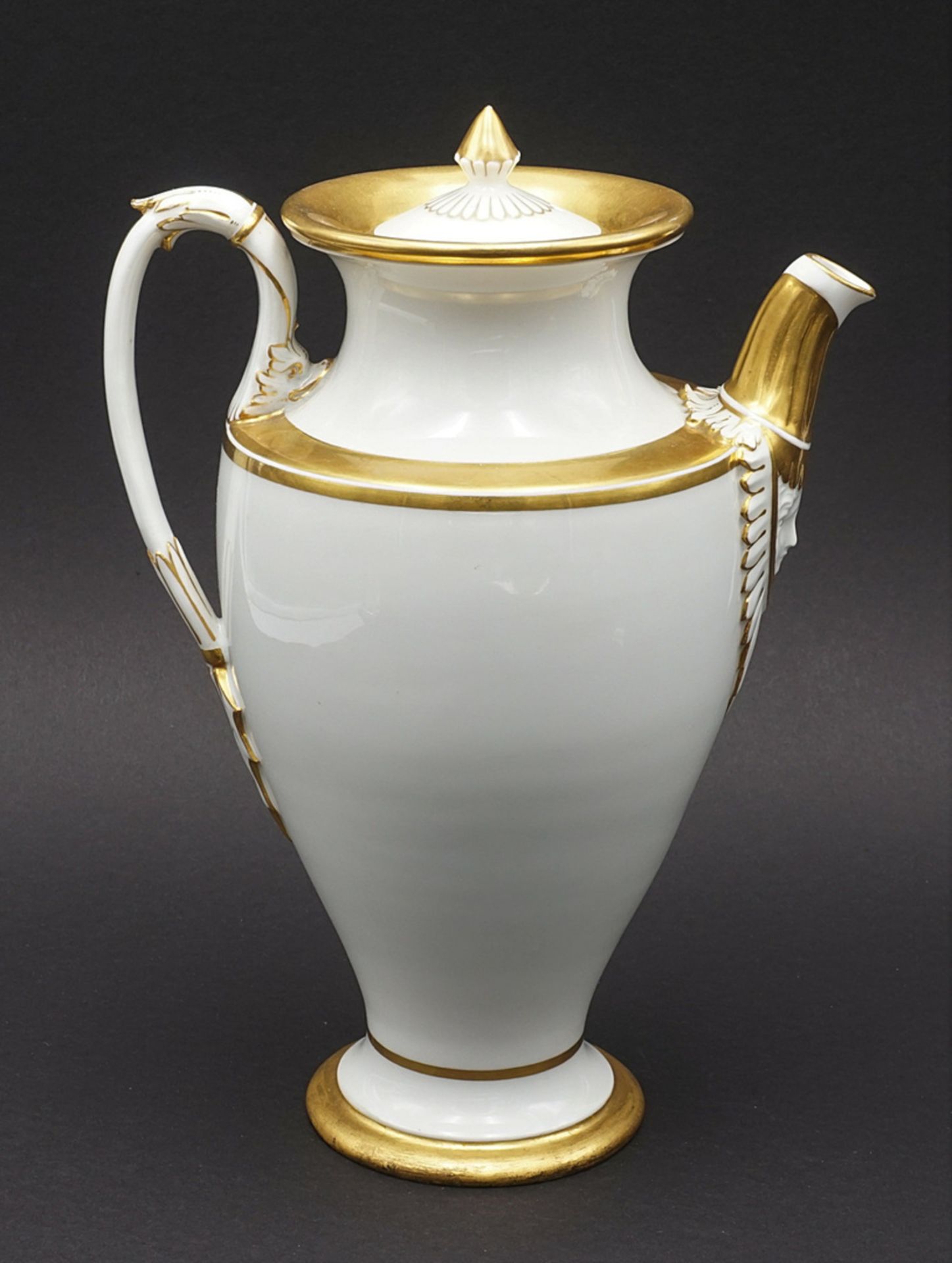 Meissen Empire coffee pot, 1815 - 1923 - Image 2 of 5