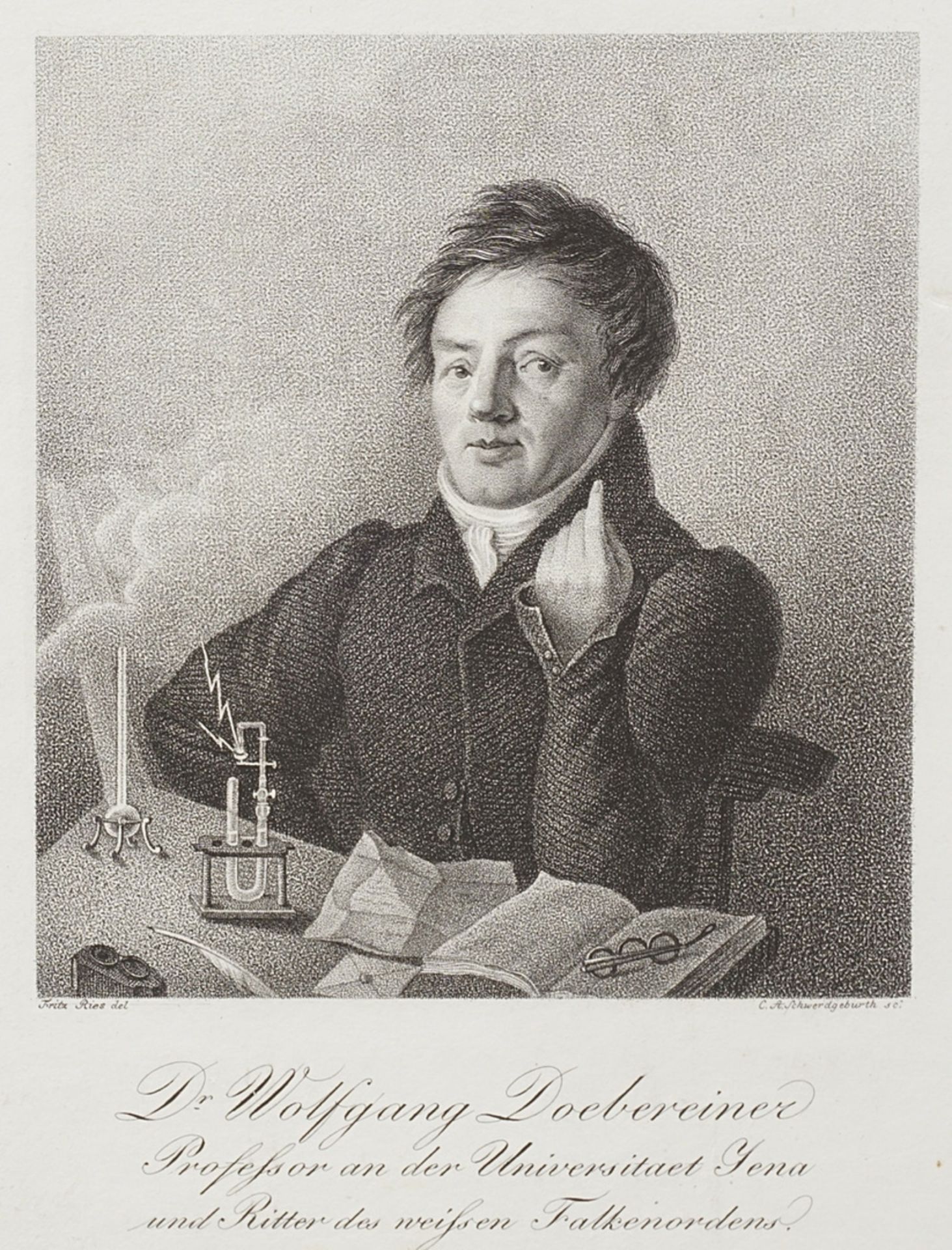 Carl August Schwerdgeburth (1785-1878), "Dr. Wolfgang Doebereiner"
