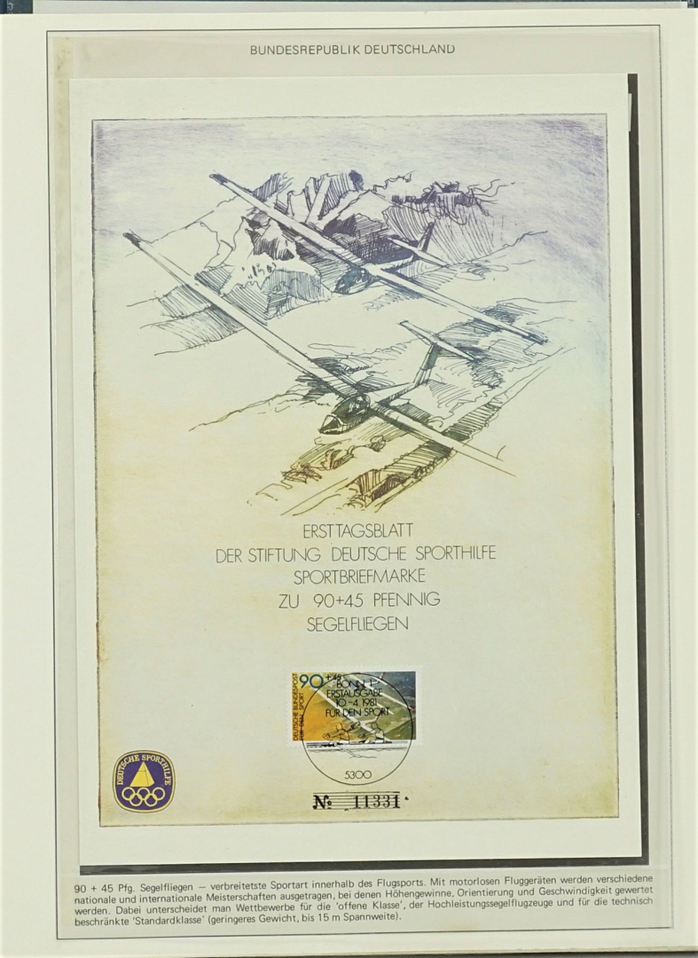 Stamp collection "The History Of Aviation" - Image 4 of 4