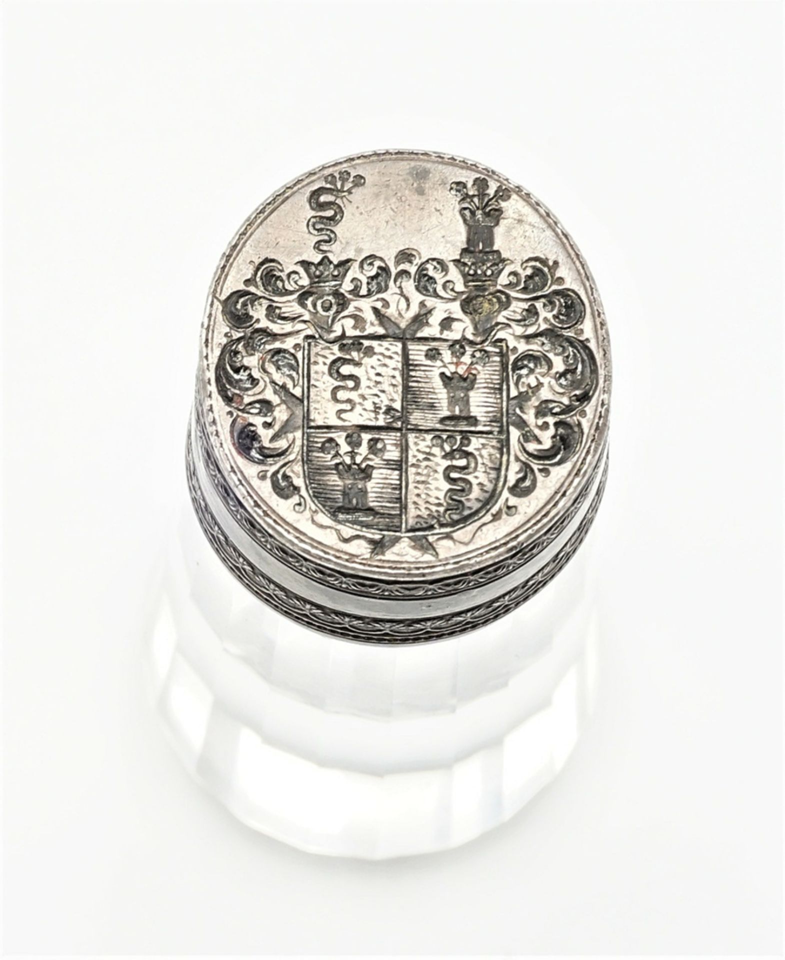 Seal with the coat of arms of the Counts of Lynar, 1st half of the 20th century - Image 3 of 3