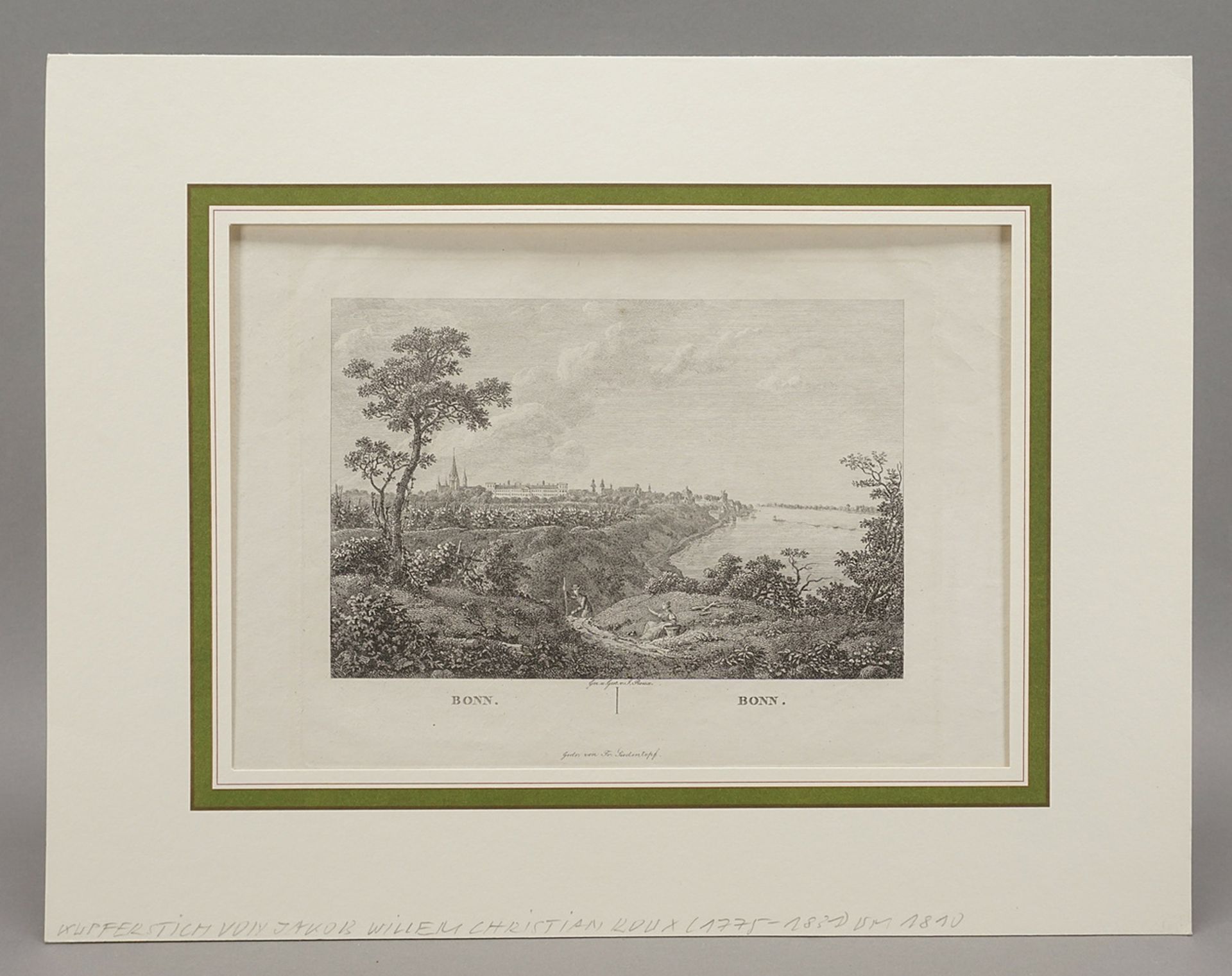 Jakob Willem Christian Roux (1771-1830), "Bonn" - Image 2 of 3