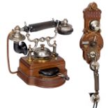 Two Ericsson Intercom Telephones, c. 1910