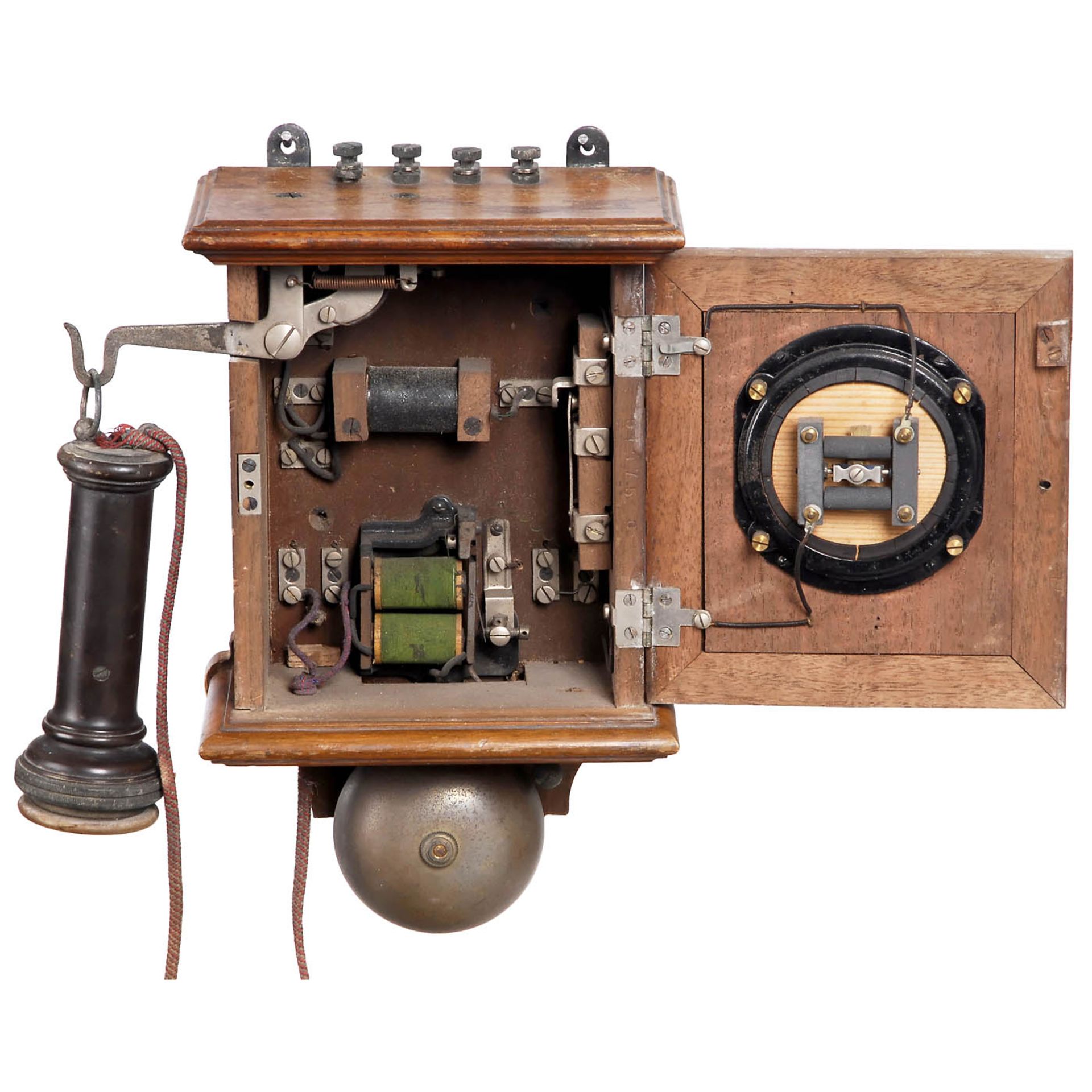 German Mix & Genest Telephone, c. 1895 - Bild 2 aus 2