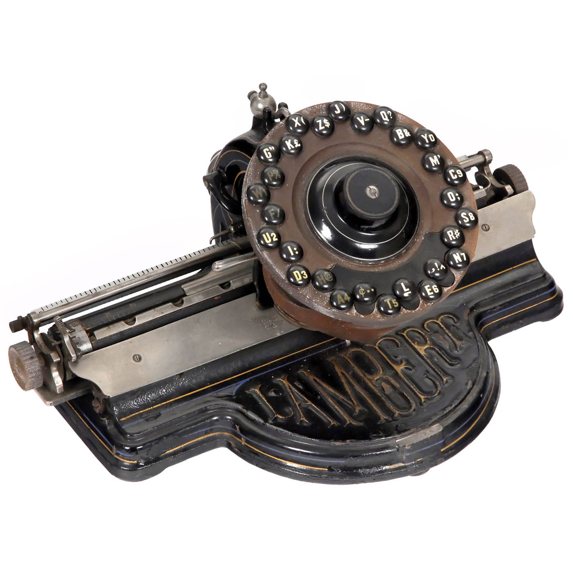 Lambert Typewriter, c. 1902 - Bild 2 aus 2