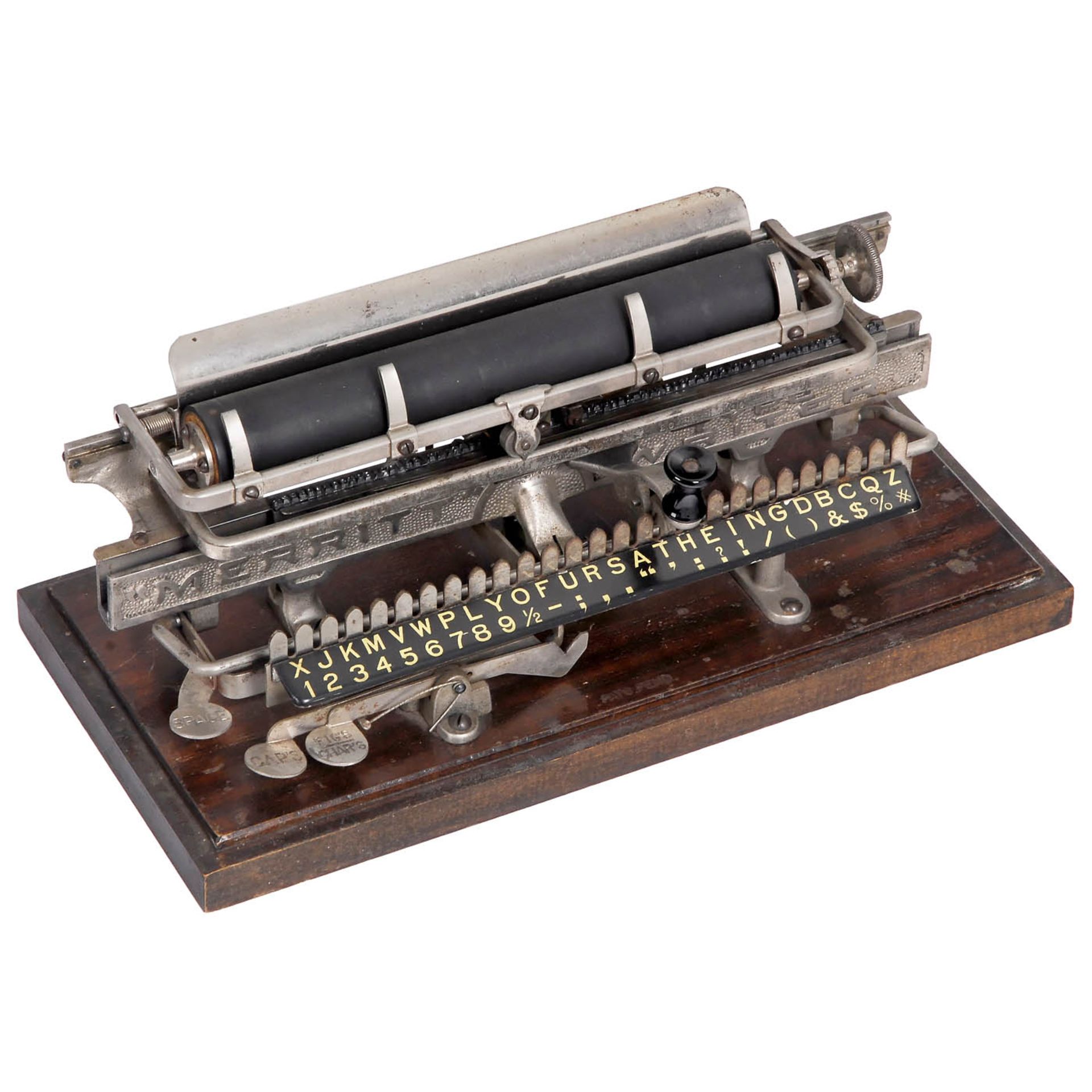 "Merritt Typewriter", 1889