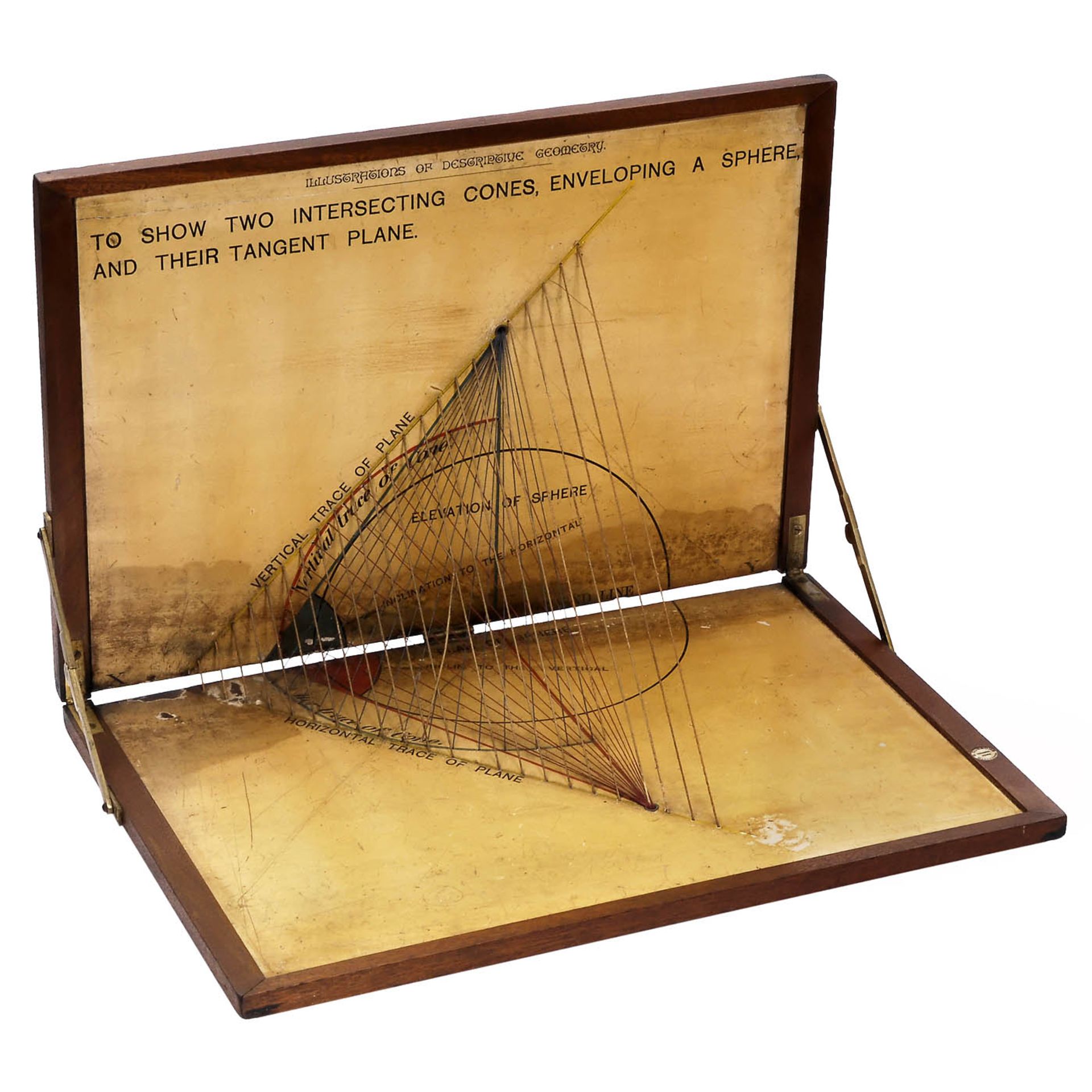 Two Descriptive Geometry Teaching Models, c. 1930 - Image 3 of 3