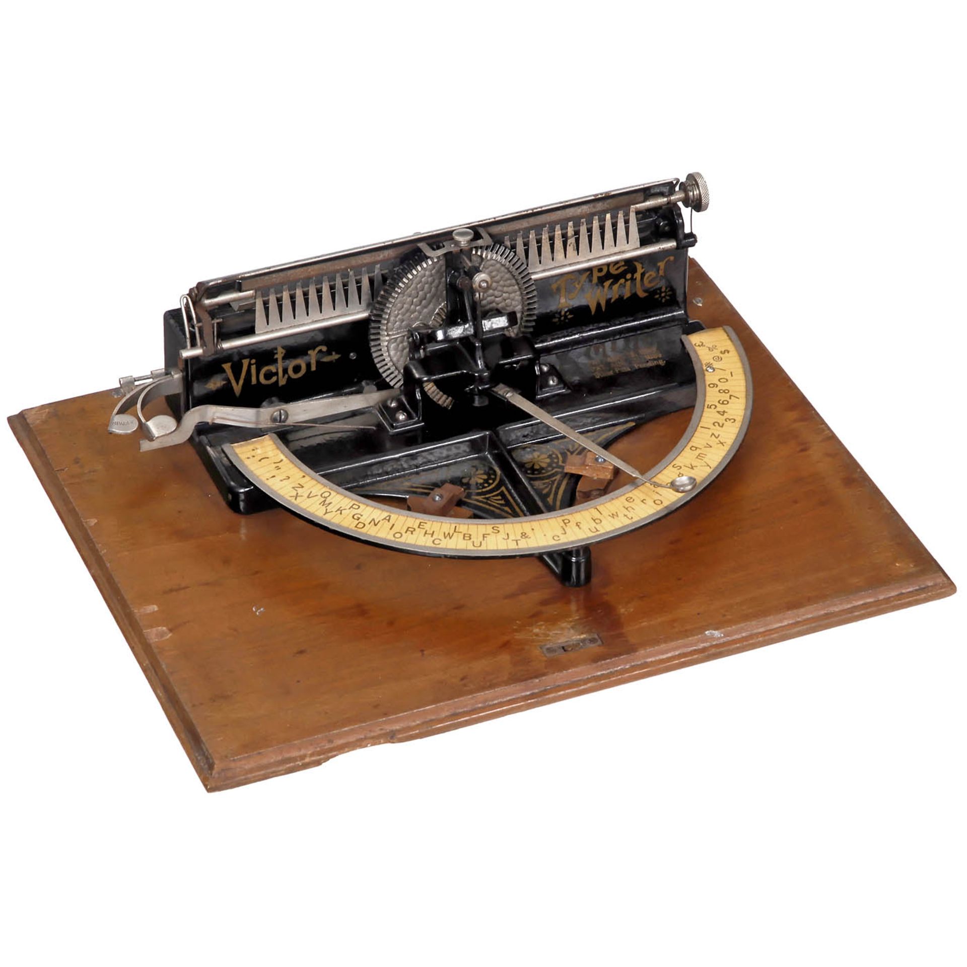 Victor Index Typewriter, 1889 - Bild 2 aus 2