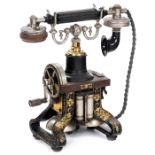 Skeleton Telephone by L.M. Ericsson, 1892 onwards