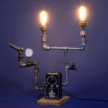 Original "Steampunk" Lamp
