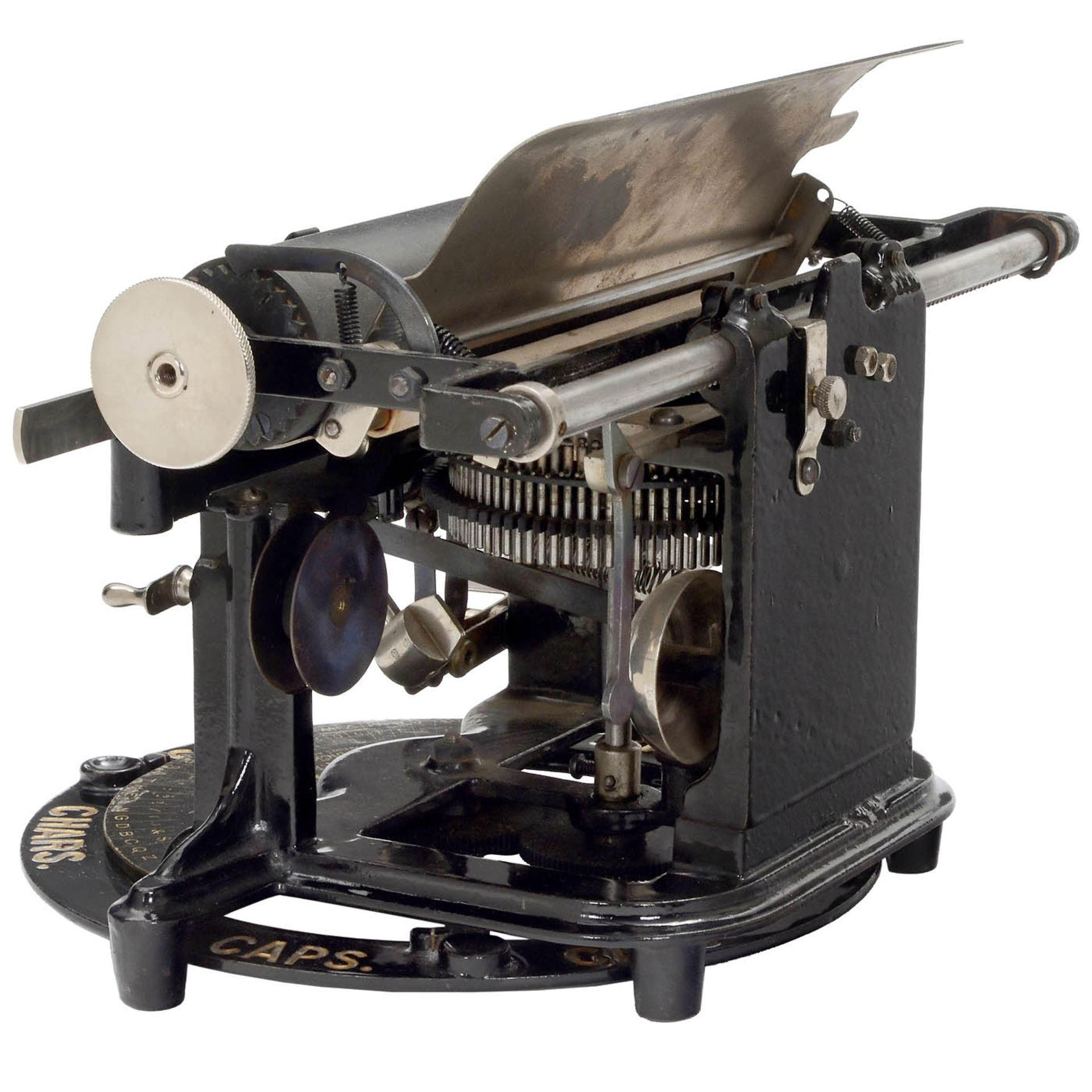 "Edison Mimeograph" Typewriter No. 1, 1894 - Bild 4 aus 5