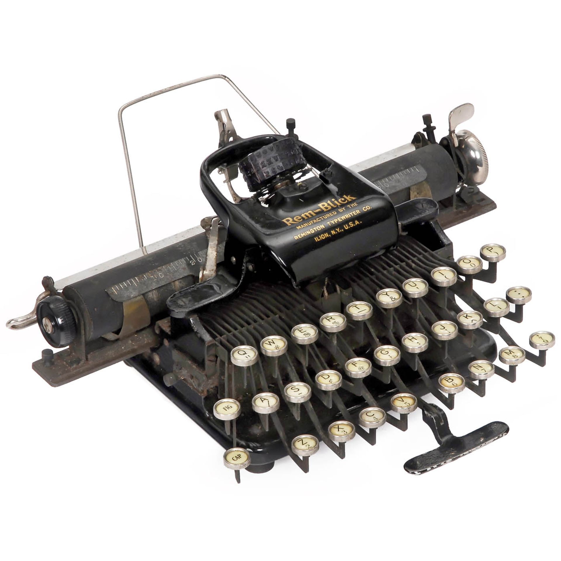 Two Blickensderfer Typewriters - Bild 3 aus 3