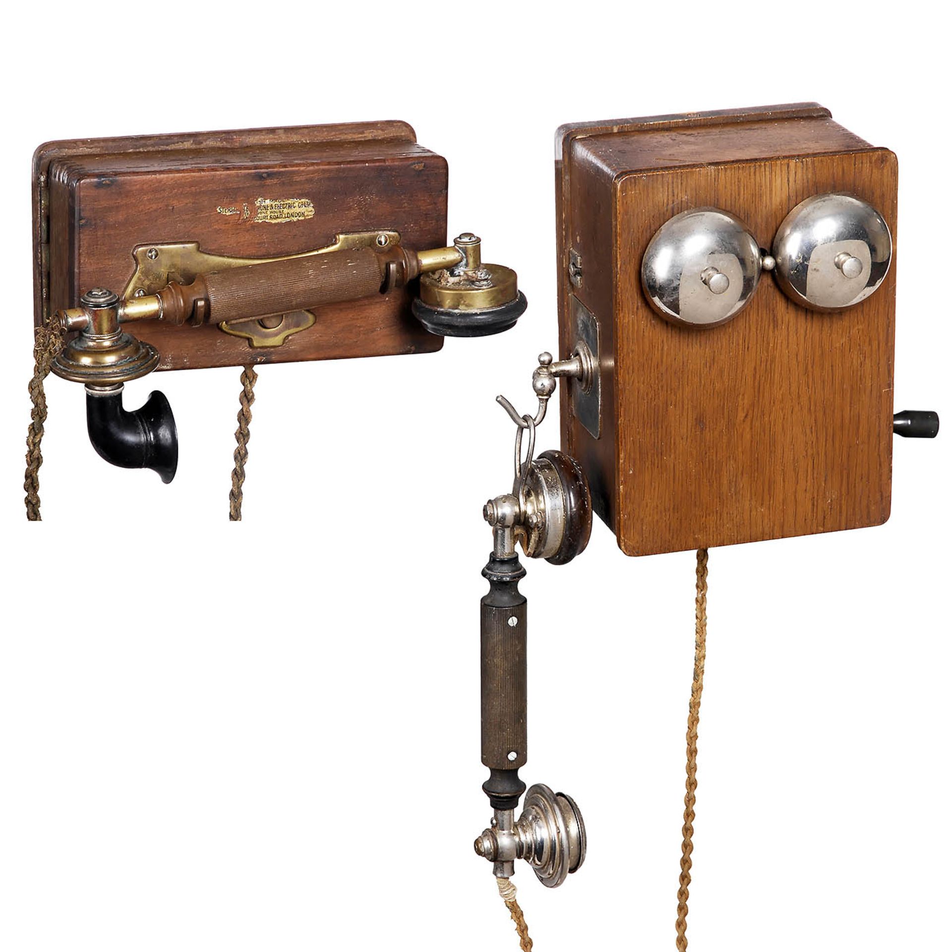 Intercom Telephones, c. 1900 onwards - Bild 2 aus 6