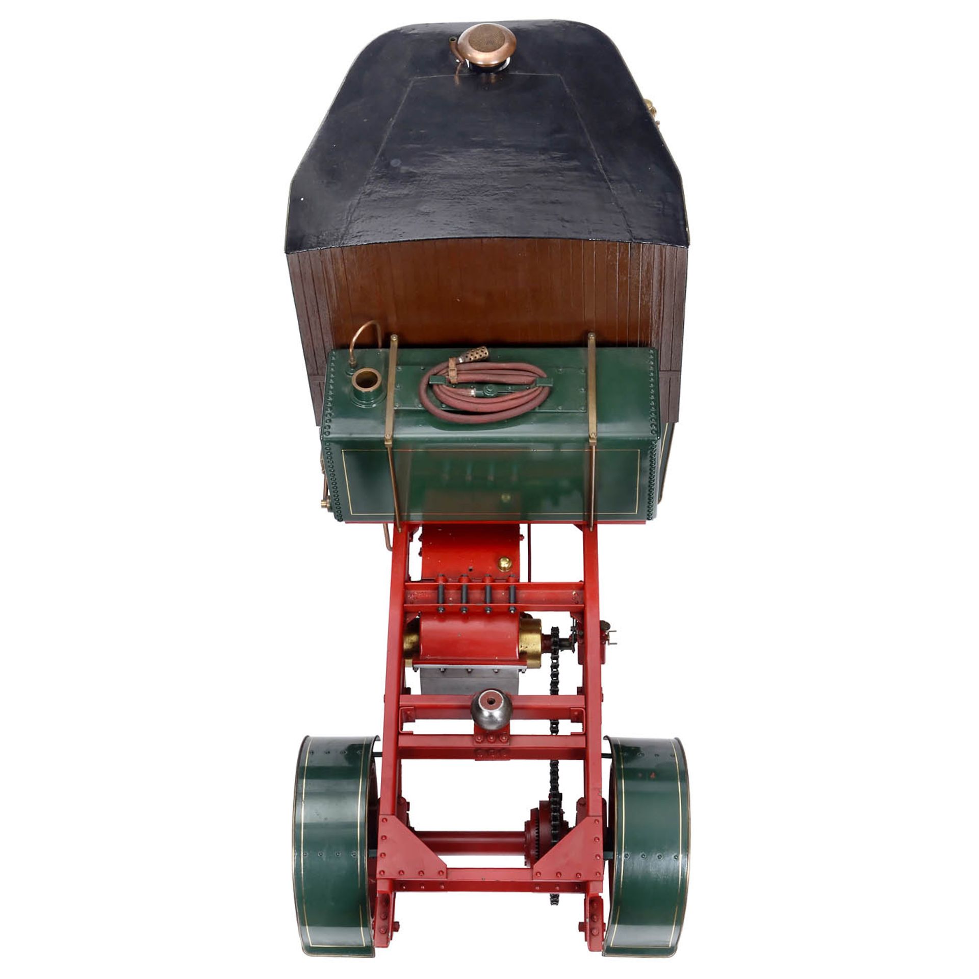 Two-Inch Scale Model of a Clayton Undertype No. 2 Steam Wagon with Trailer - Image 4 of 6
