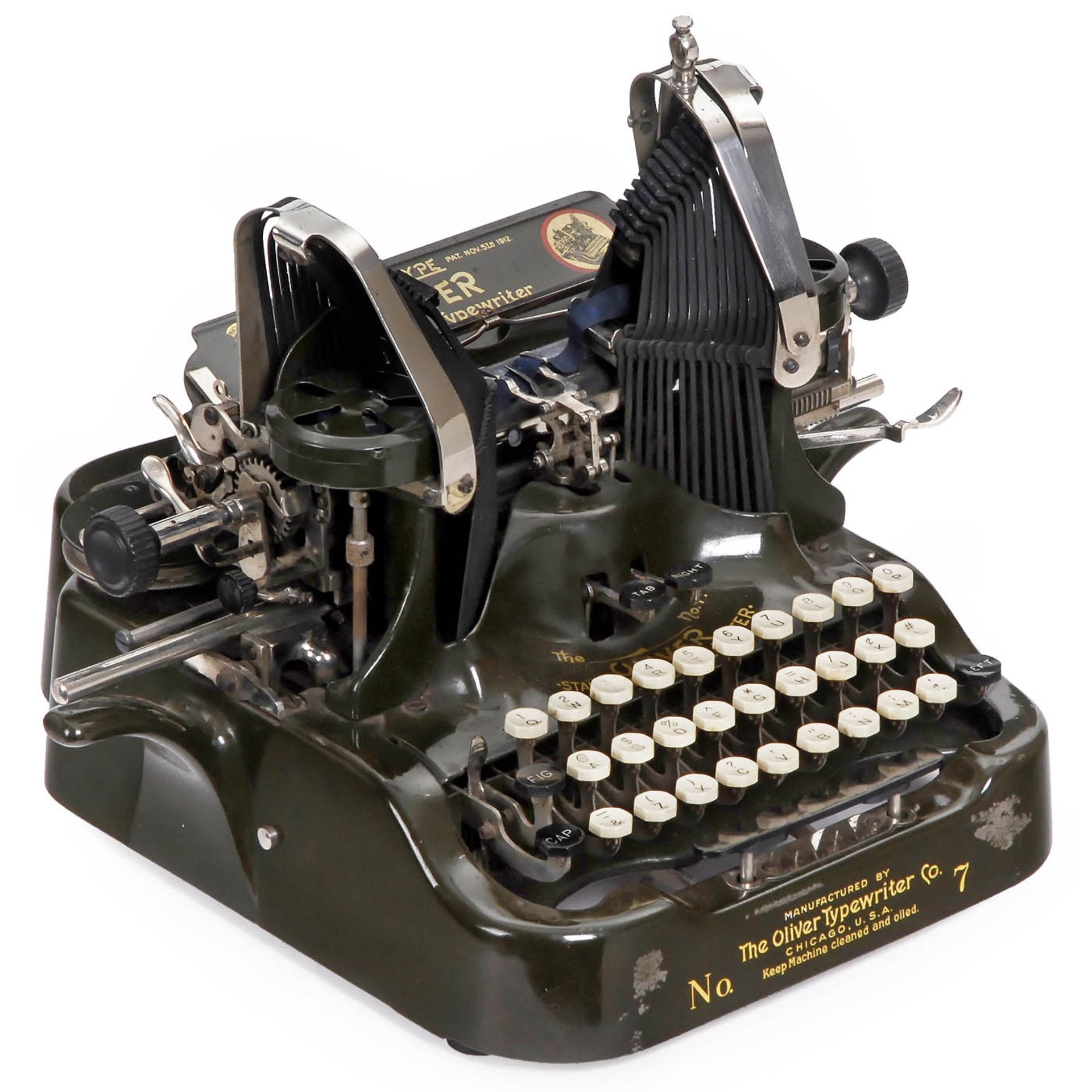 Three Oliver Typewriters - Bild 3 aus 4