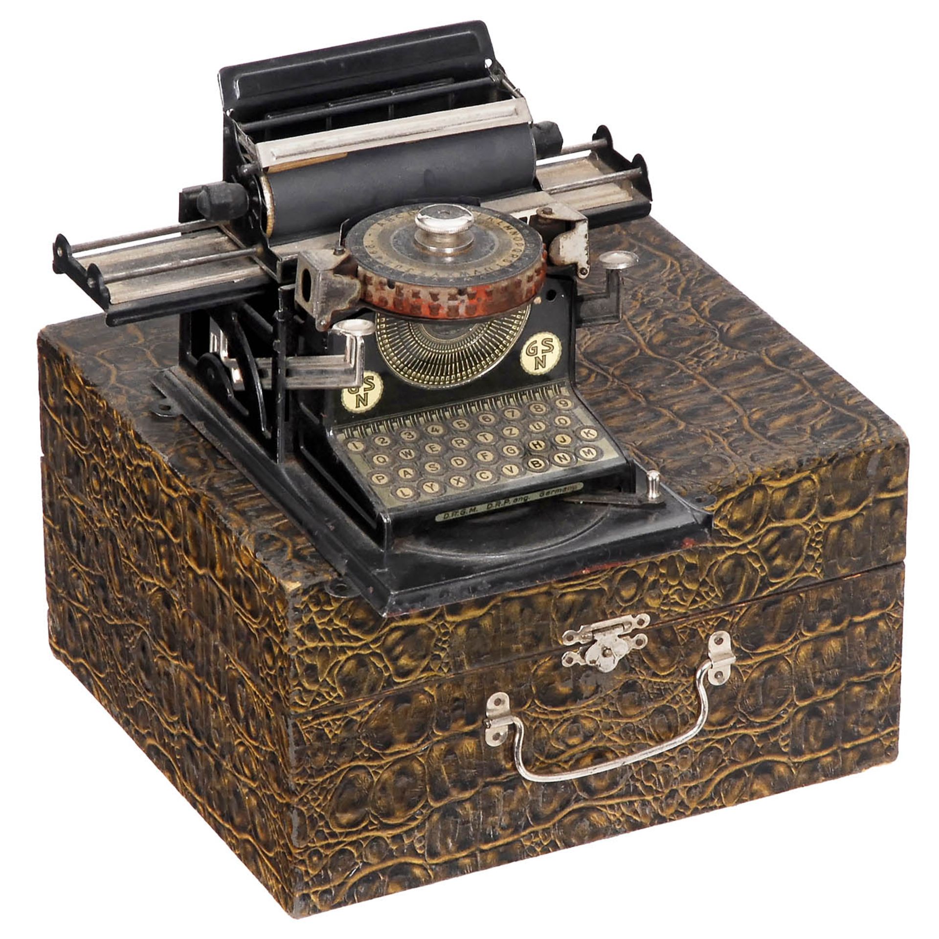 Three Tin Toy Typewriters - Bild 3 aus 3