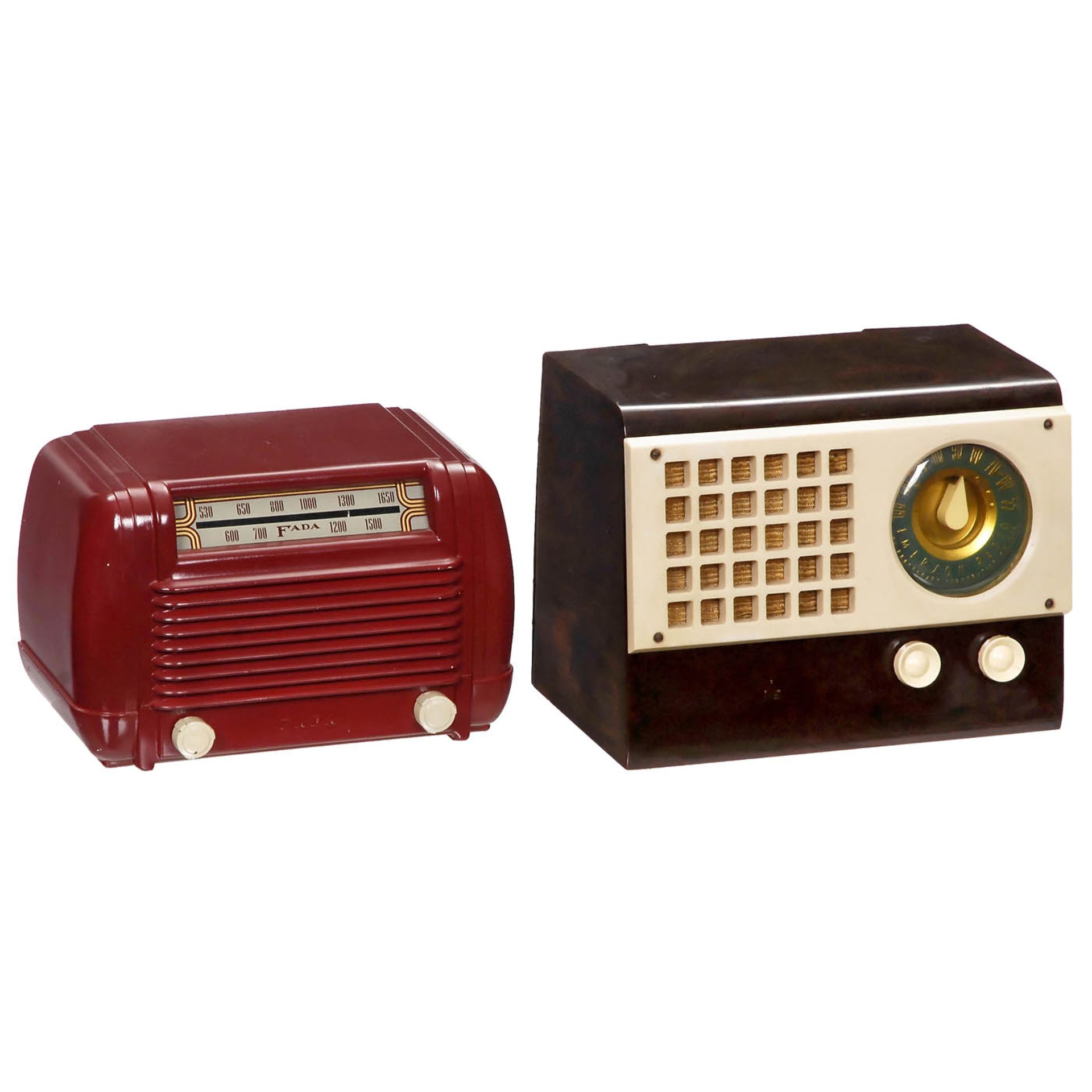 Eight Small Radio Receivers in Plastic Cases - Bild 3 aus 5