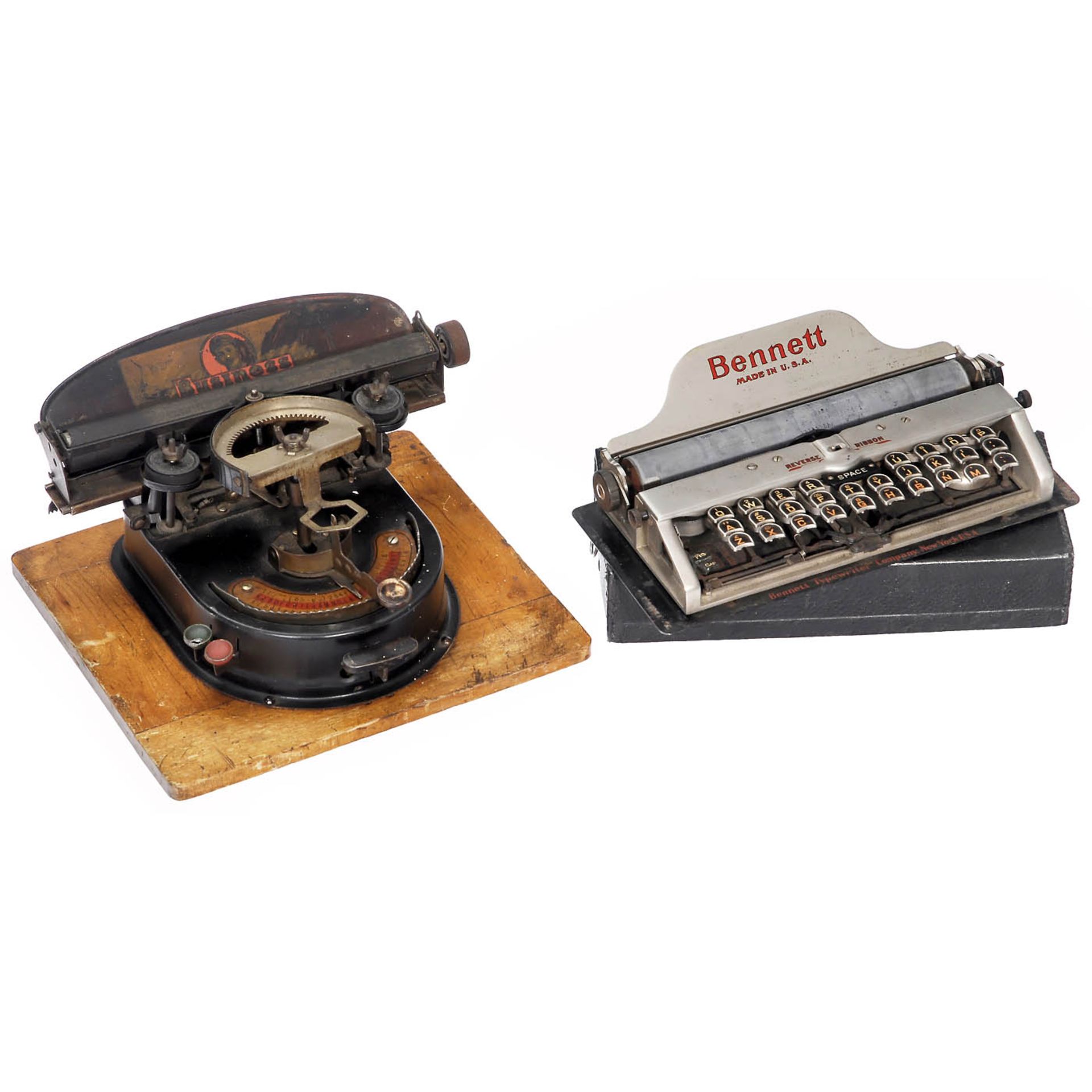 2 Mechanical Typewriters