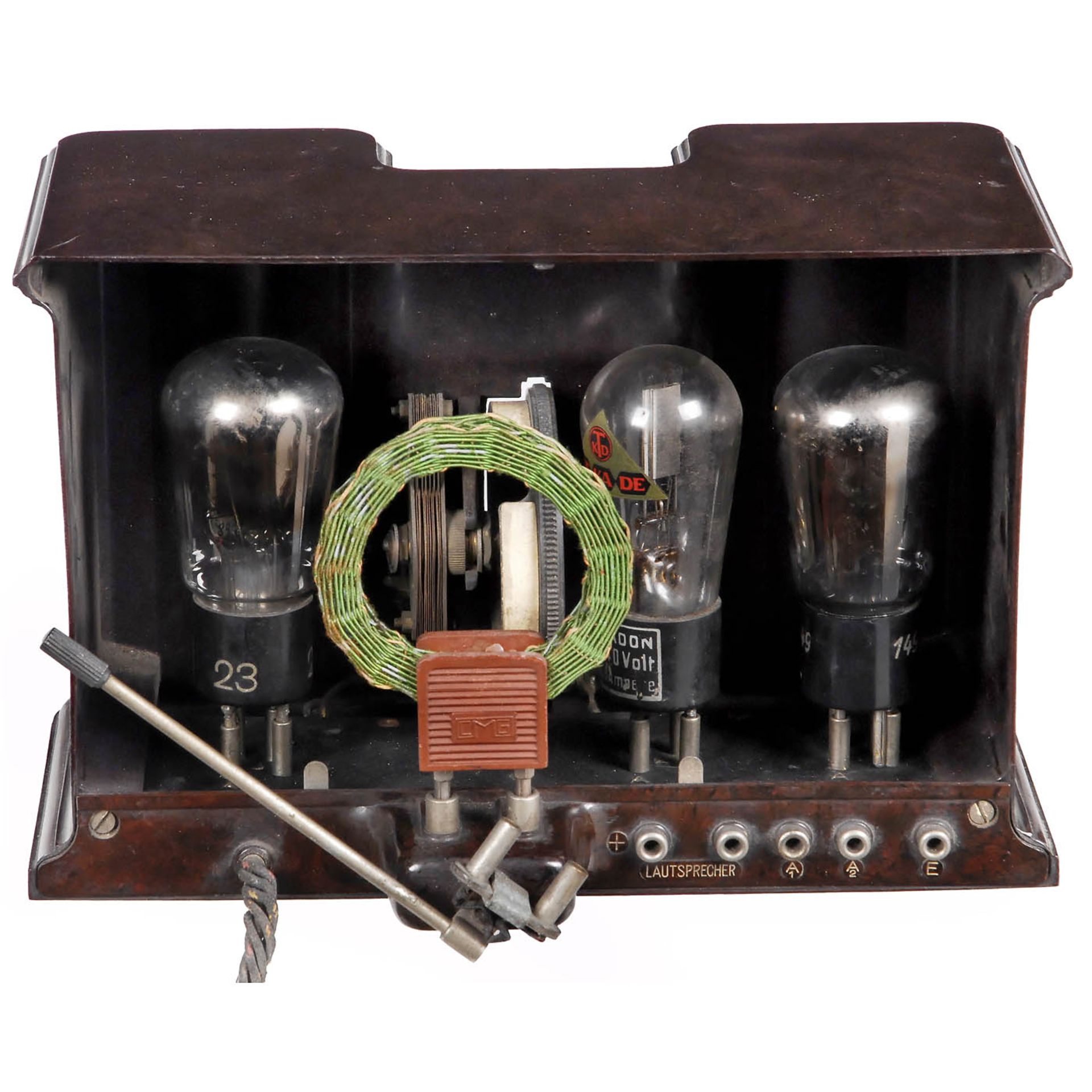 Blaupunkt Ideal VIII Radio Receiver, c. 1930 - Bild 2 aus 2
