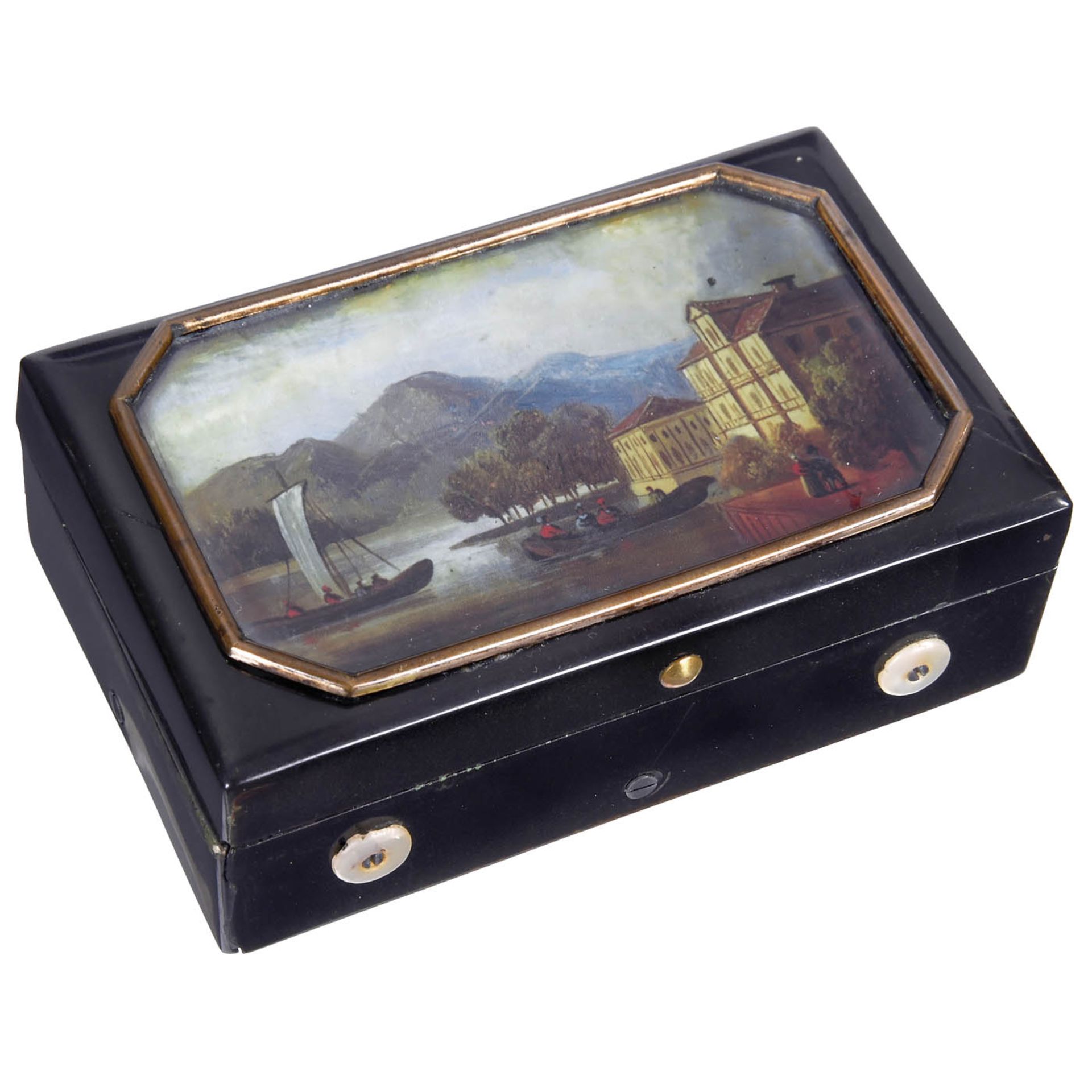 Part-Overture Musical Snuff Box, c. 1850 - Image 2 of 4