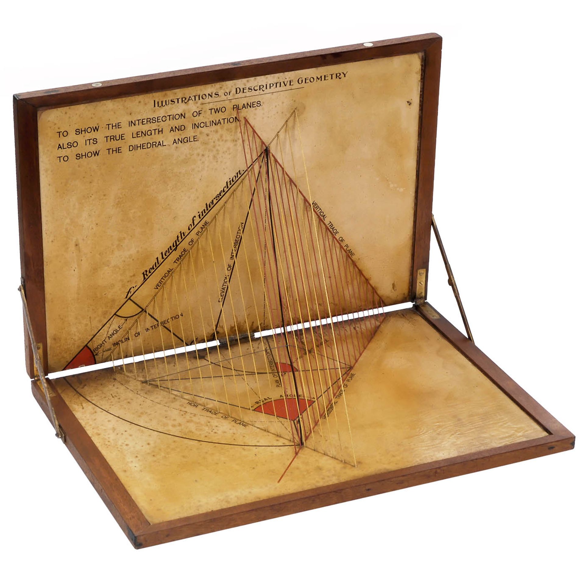 Two Descriptive Geometry Teaching Models, c. 1930 - Image 2 of 3