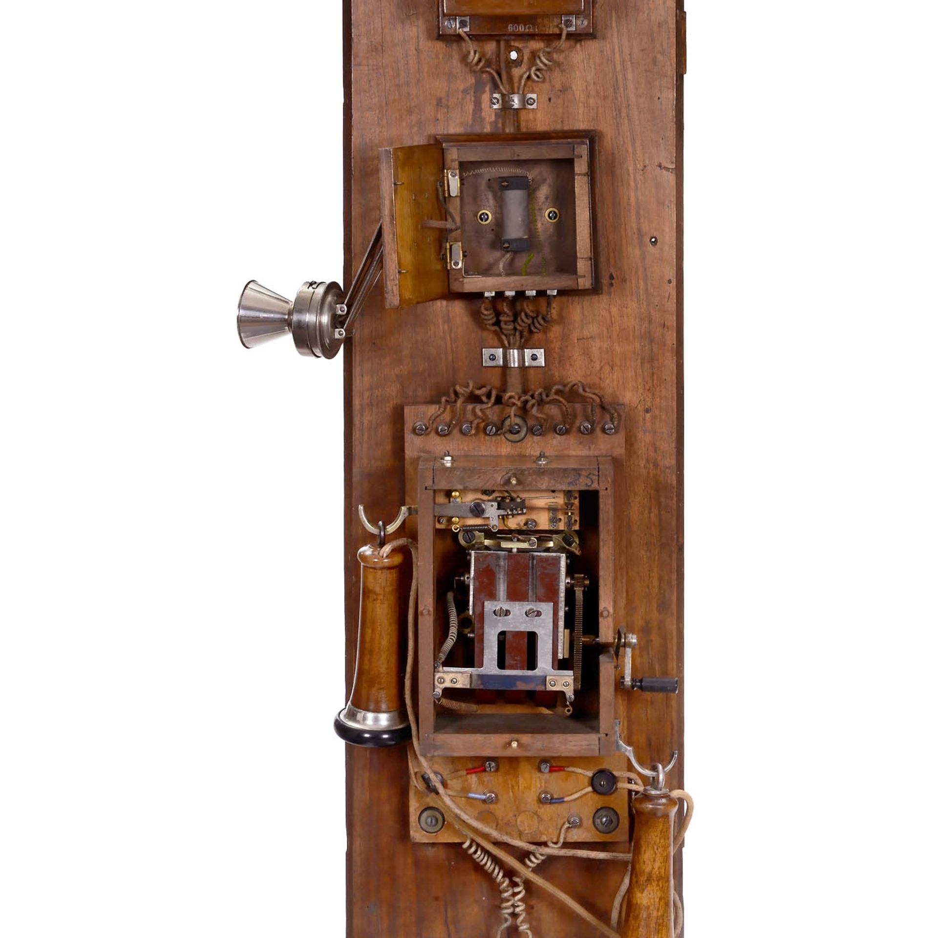 Bavarian Wall Telephone Station by Reiner, 1892 onwards - Bild 3 aus 3