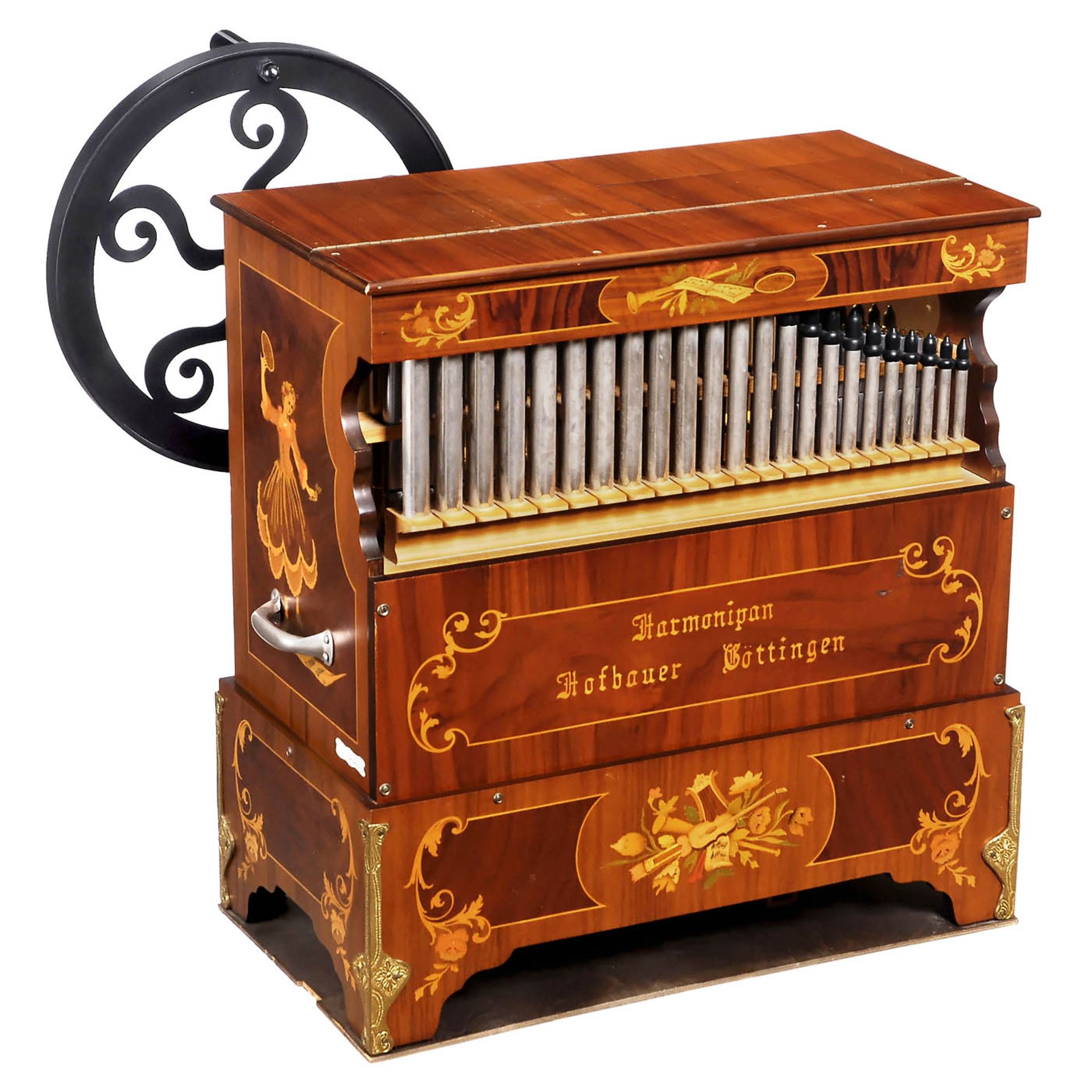 Hofbauer 37-Note Harmonipan Monkey Organ - Bild 2 aus 5
