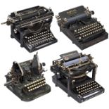 4 American Typewriters