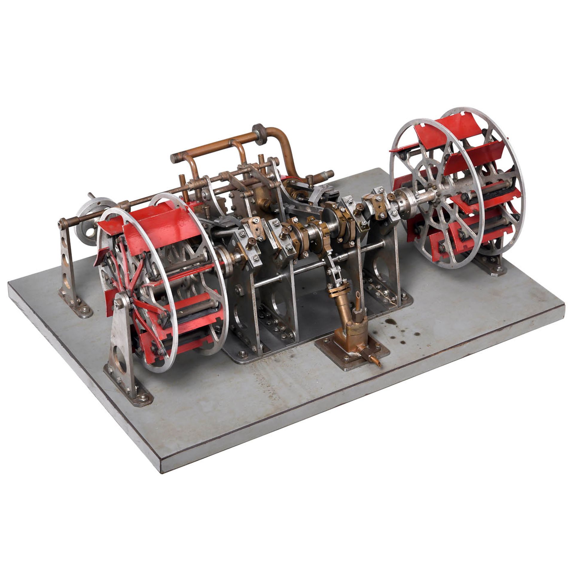 Twin-Cylinder Reversing Paddle Steamer Engine - Bild 2 aus 4