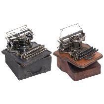 Hammond Multiplex and "Hammond No. 2 Universal" Typewriters