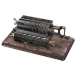 Brunsviga Model B1 Spoked-Wheel Calculating Machine, c. 1902