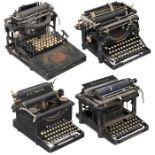 4 American Typewriters