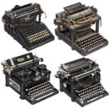 4 American Typewriters