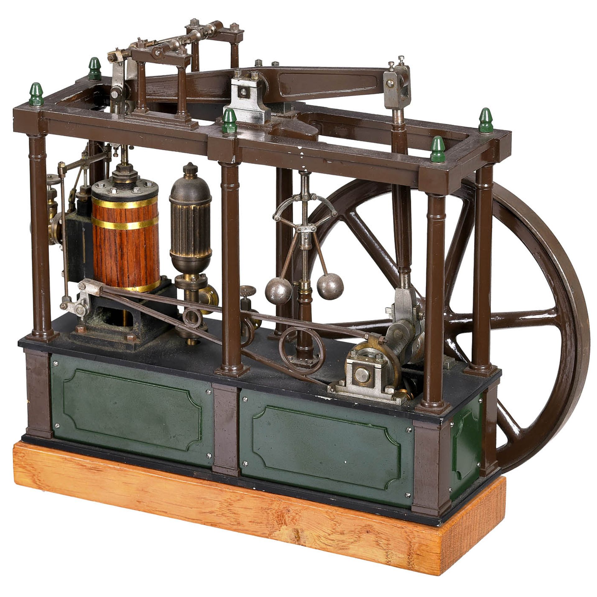 Live-Steam Model of a 6-Column Beam Engine "Lady Stephanie", c. 1985 - Bild 4 aus 4