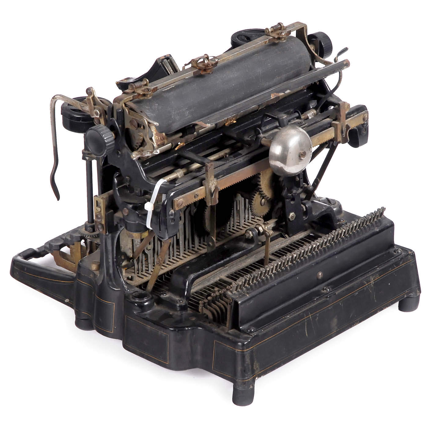 Sholes Visible (Meiselbach) Typewriter, 1901 - Image 2 of 2