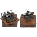 2 Blickensderfer Typewriters