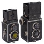 Rolleiflex 6 x 6 and 4 x 4 Cameras, c. 1929