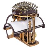 Replica of the Malling-Hansen "Writing Ball"