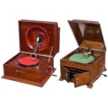 2 Table Gramophones