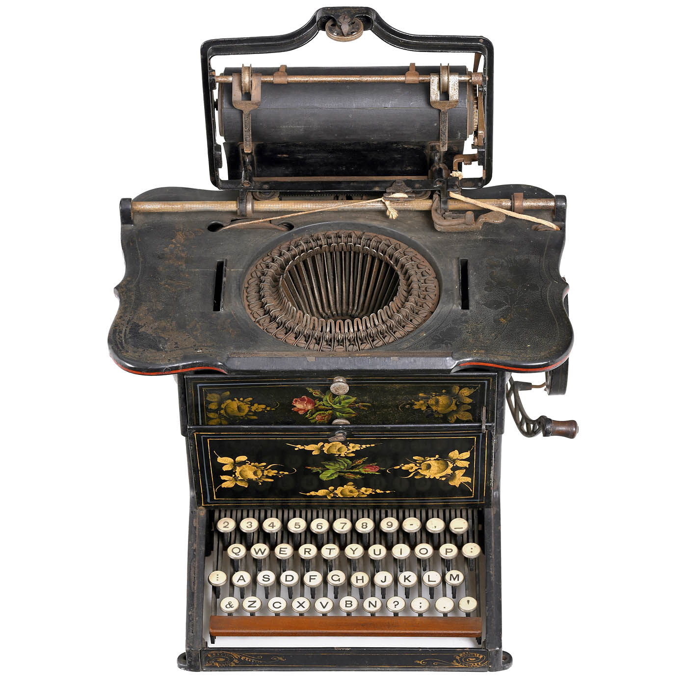 Sholes & Glidden Typewriter, 1873 - Image 4 of 6