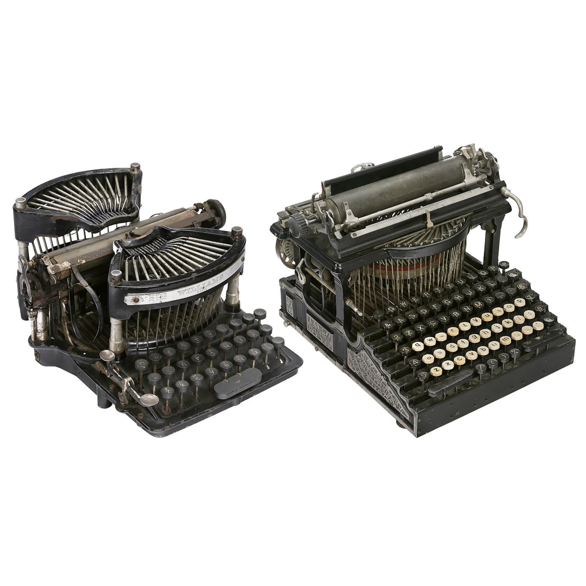 2 American Typewriters