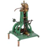 Precision Model of a Vertical Steam Engine, c. 1960