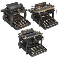 3 Remington Typewriters