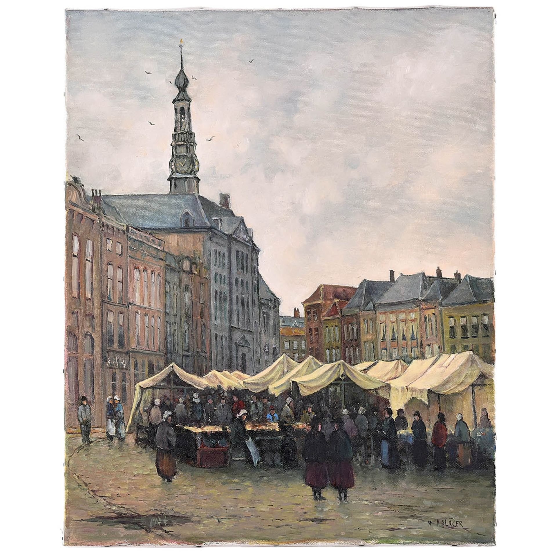 8 Paintings of Markets - Bild 9 aus 9