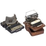 Bar-Lock No. 6 and "Hammond No. 12 Universal" Typewriters