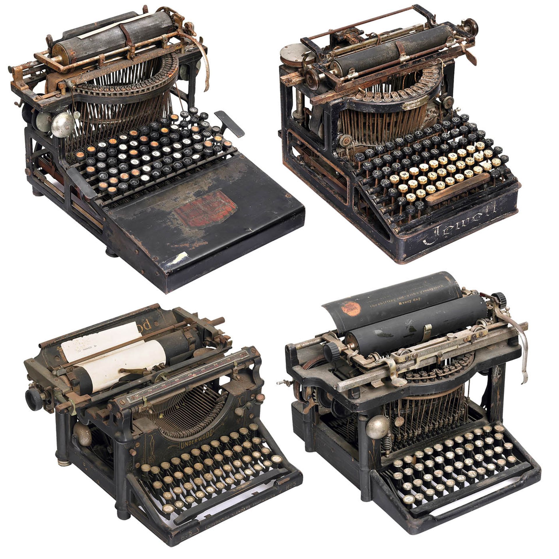 4 American Typewriters for Restoration