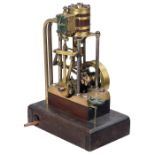 Precision Model of a Vertical Steam Engine, c. 1930