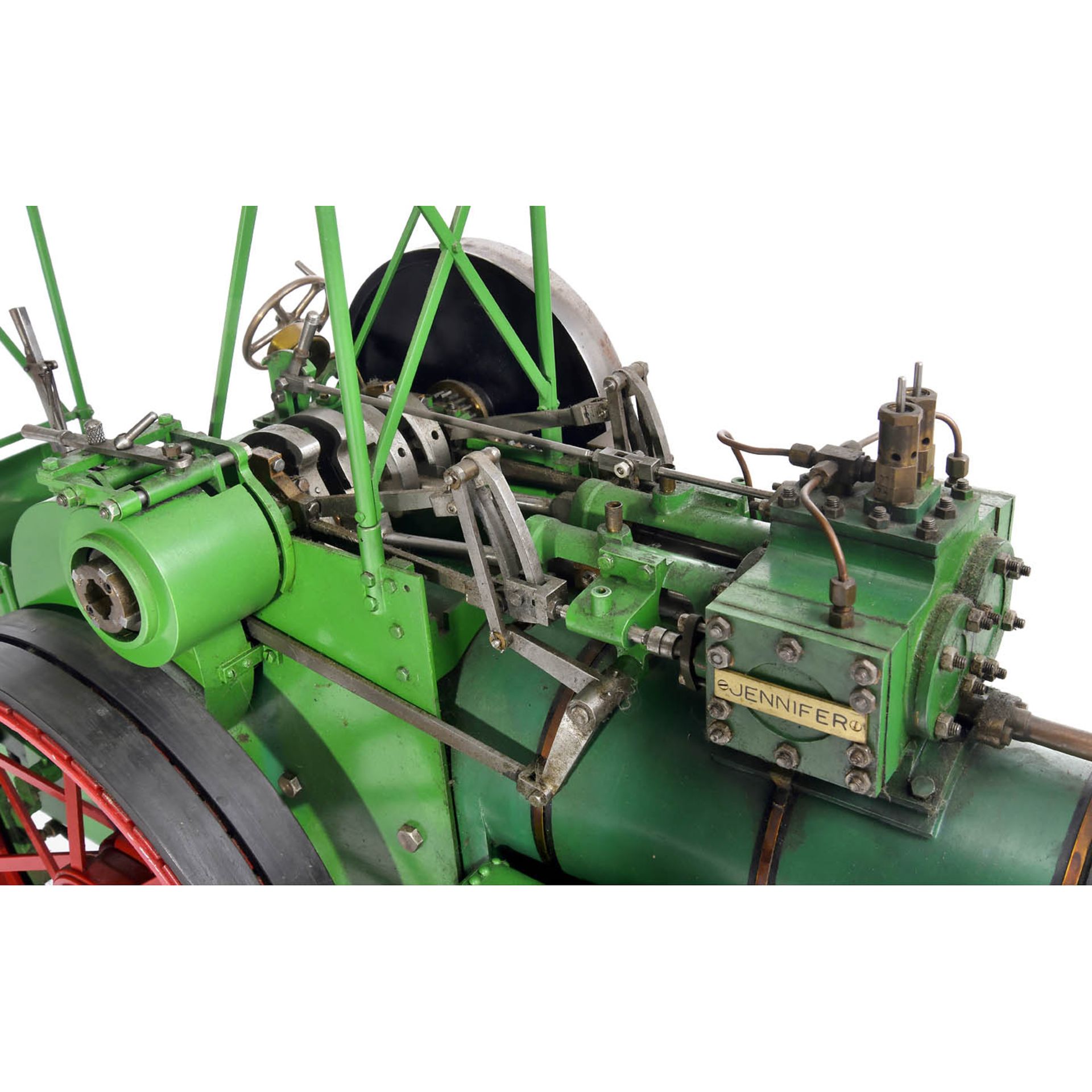 2-inch Scale Model of a Live-Steam Traction Engine "Jenifer", c. 1984 - Image 7 of 10