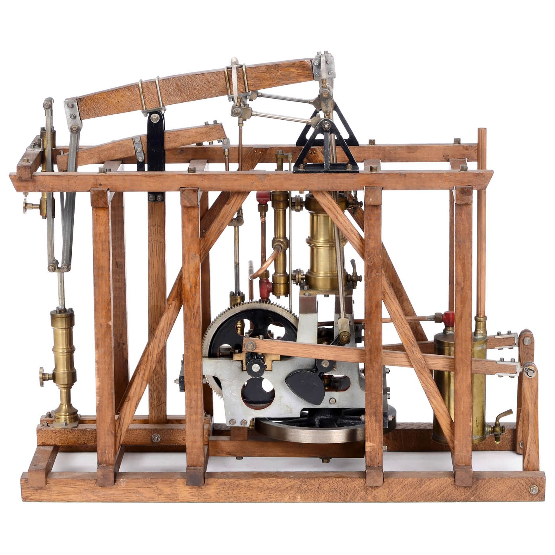 Model of a Mobile Pump Steam Engine by Brendel - Bild 2 aus 2