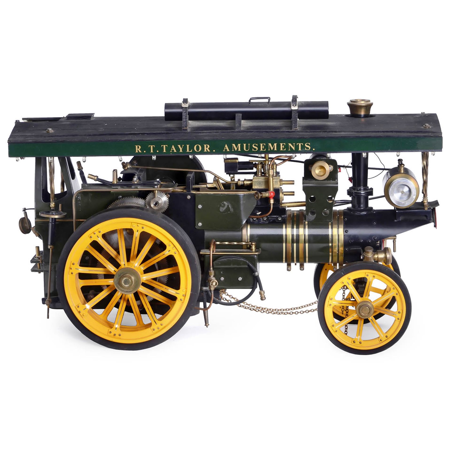 1 1/8-Inch Scale Model of a Burrell Scenic Steam Showman’s Engine - Bild 2 aus 3